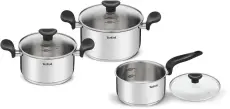 Tefal Set Batterie De Cuisine 6Pcs En Inox  E308S674