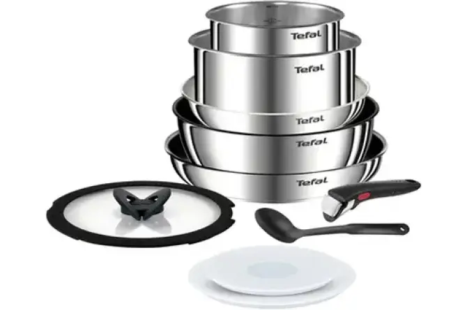 Batterie de cuisine Tefal 10pcs L897S104